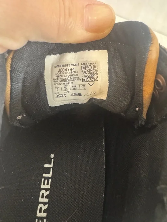 Merrell Alpine Hiker Boots – Women’s Size 8 – Camel/Tan Suede - Picture 5 of 6